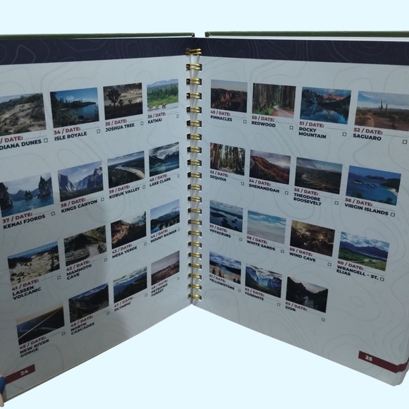National Parks Bucket List Adventure Guide & Journal - Picture 6 of 9